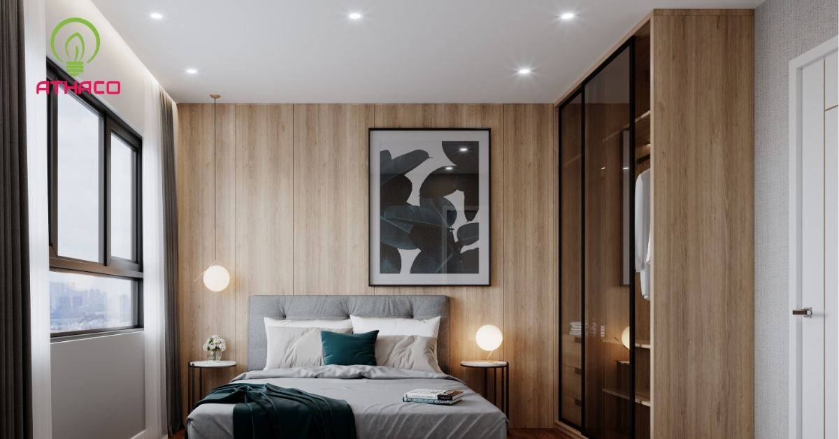 Gợi ý cách bố trí đèn LED phòng ngủ theo từng khu vực 
