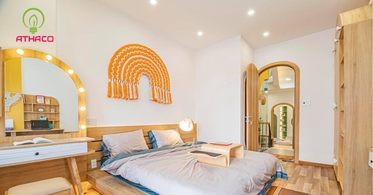 Mẹo bố trí đèn LED phòng ngủ theo từng đối tượng