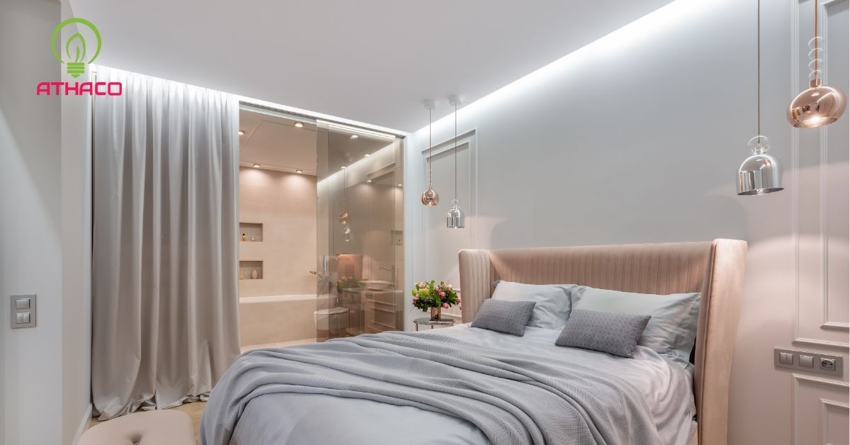 Vì sao việc bố trí đèn LED phòng ngủ lại quan trọng?