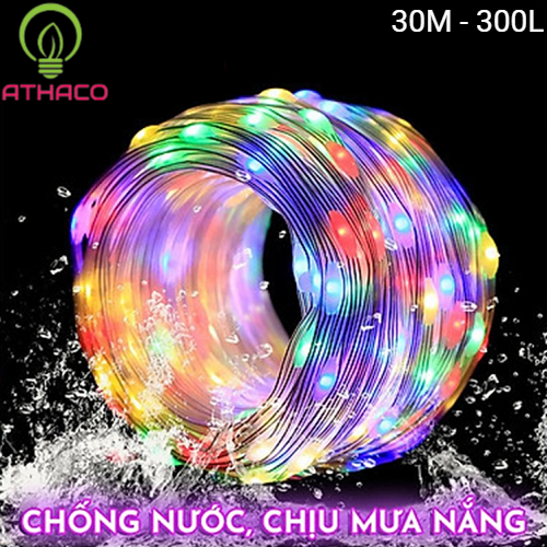 Ưu điểm của dây đèn LED hạt gạo 30m nhiều màu