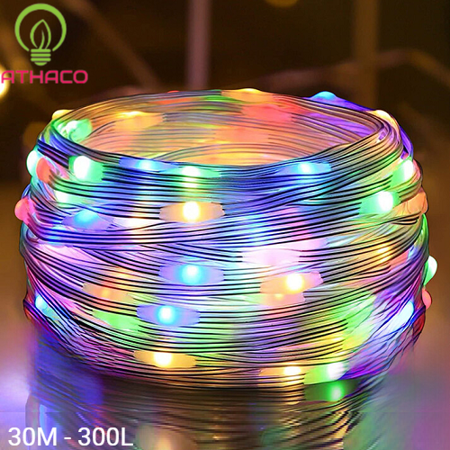 Ưu điểm của dây đèn LED hạt gạo 30m nhiều màu