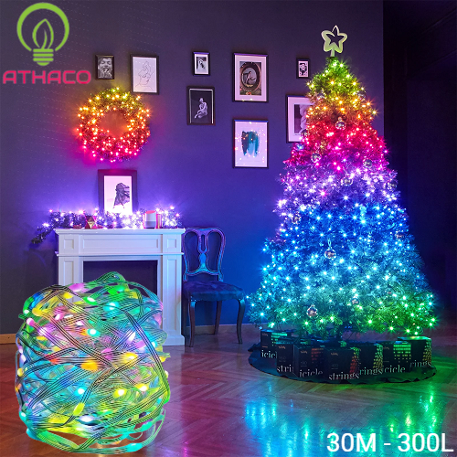 Ứng dụng của dây đèn LED hạt gạo 30m nhiều màu