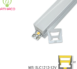 Đèn LED Silicon 12x12 12V gắn nổi sẵn đèn