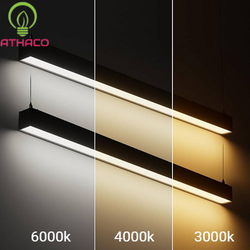 Đèn thả văn phòng 1m5 30w/45w/54w cao cấp Điểm nổi bật của mẫu đèn thả văn phòng 1m5 AThaco