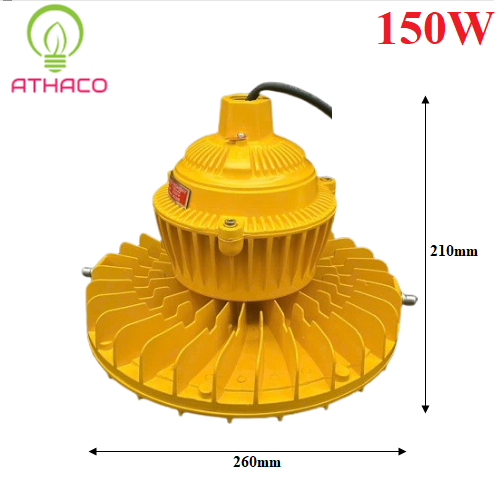 Đèn chống nổ 150W LED SMD AThaco Điểm nổi bật của mẫu đèn chống nổ 150W LED SMD AThaco