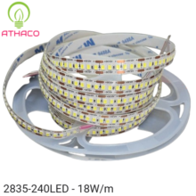 Đèn LED dây 2835 240LED/m 12V 18W/m cuộn 5M