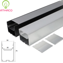 Thanh nhôm đèn thả 5075 LED Profile