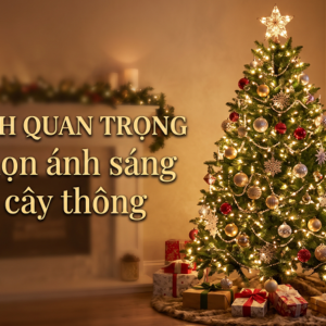 Bí Quyết Chọn Đèn Trang Trí Cây Thông Noel Đẹp Lung Linh, An Toàn Cho Mọi Không Gian