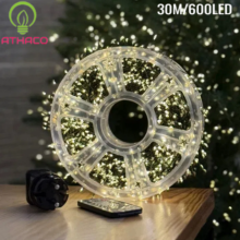Dây đèn LED hạt gạo 30m bóng đom đóm