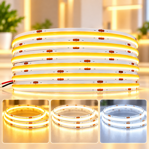 Ưu điểm nổi bật mẫu đèn LED dây COB 24V cuộn 10m AThaco